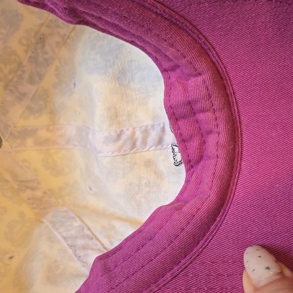 Vineyard Vines White/Blue Design Print Adjustable Hat - Picture 7 of 9